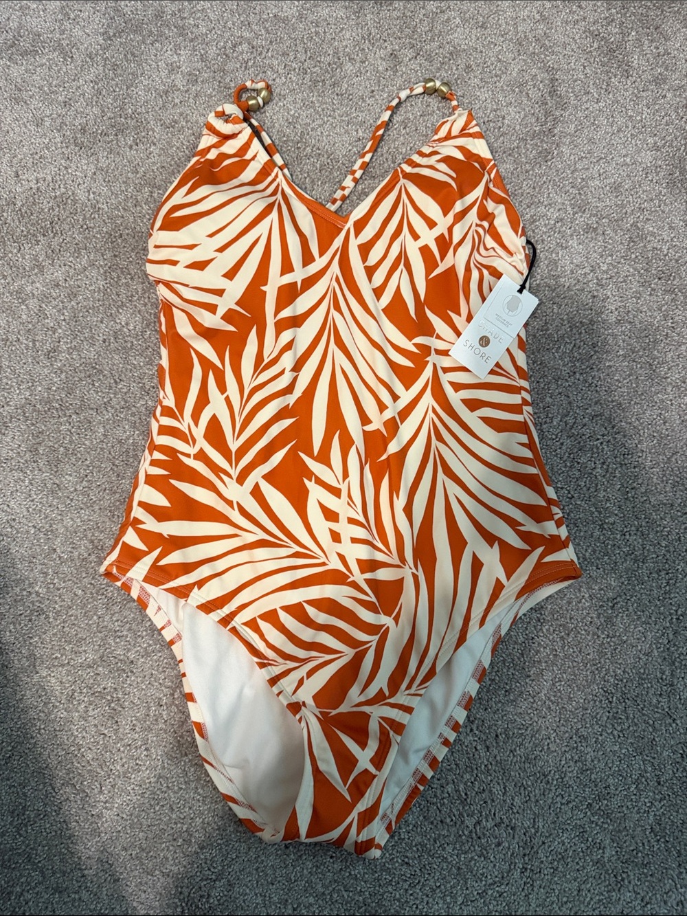 NWT Shade & Shore bathing suit sz M
